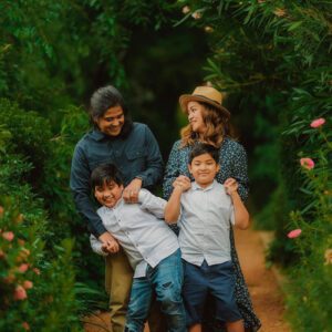 Natural family photos in Canberra