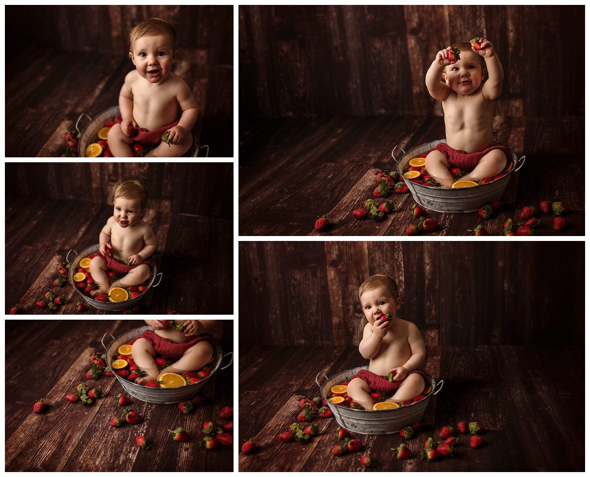 Baby Boy First Birthday Fruit Bath Canberra_0003