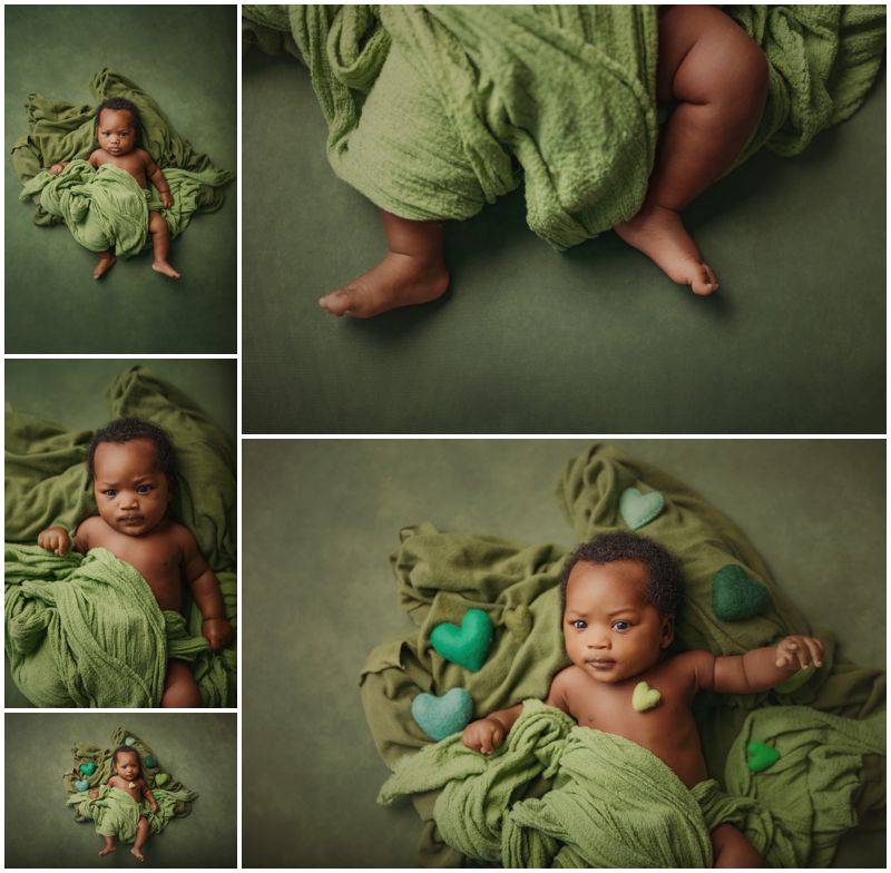 Enveloped in Emerald — Heartfelt Moments by Canberra Baby Photographer