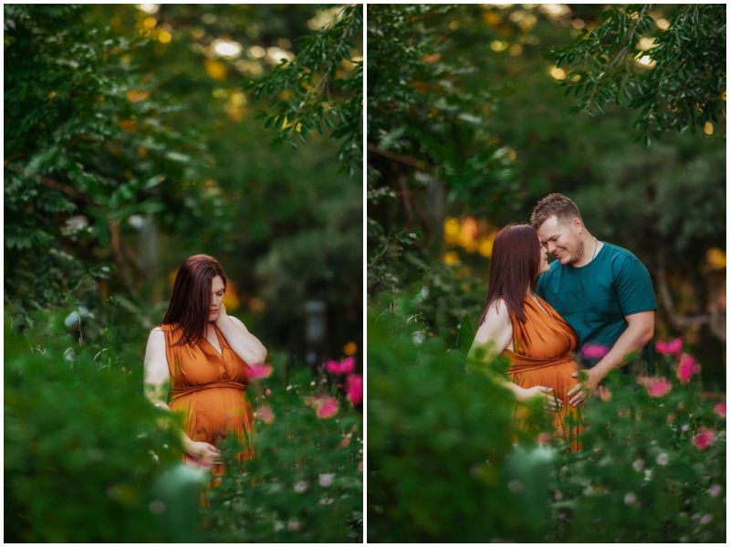 Garden of Dreams - Captivating Canberra Maternity Photography