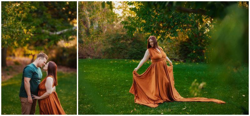 Lush Love - Vibrant Canberra Maternity Photography