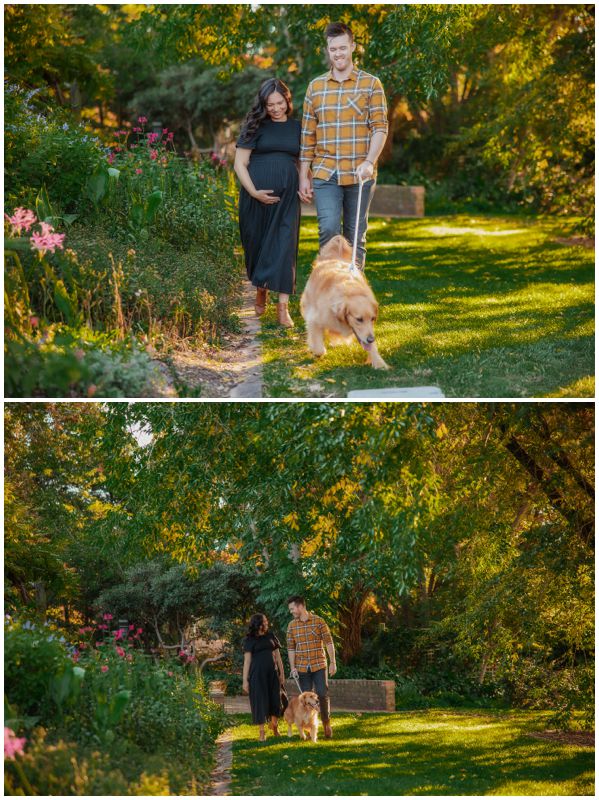 Nature Walks - Family and Pet Friendly Maternity Photography in Canberra