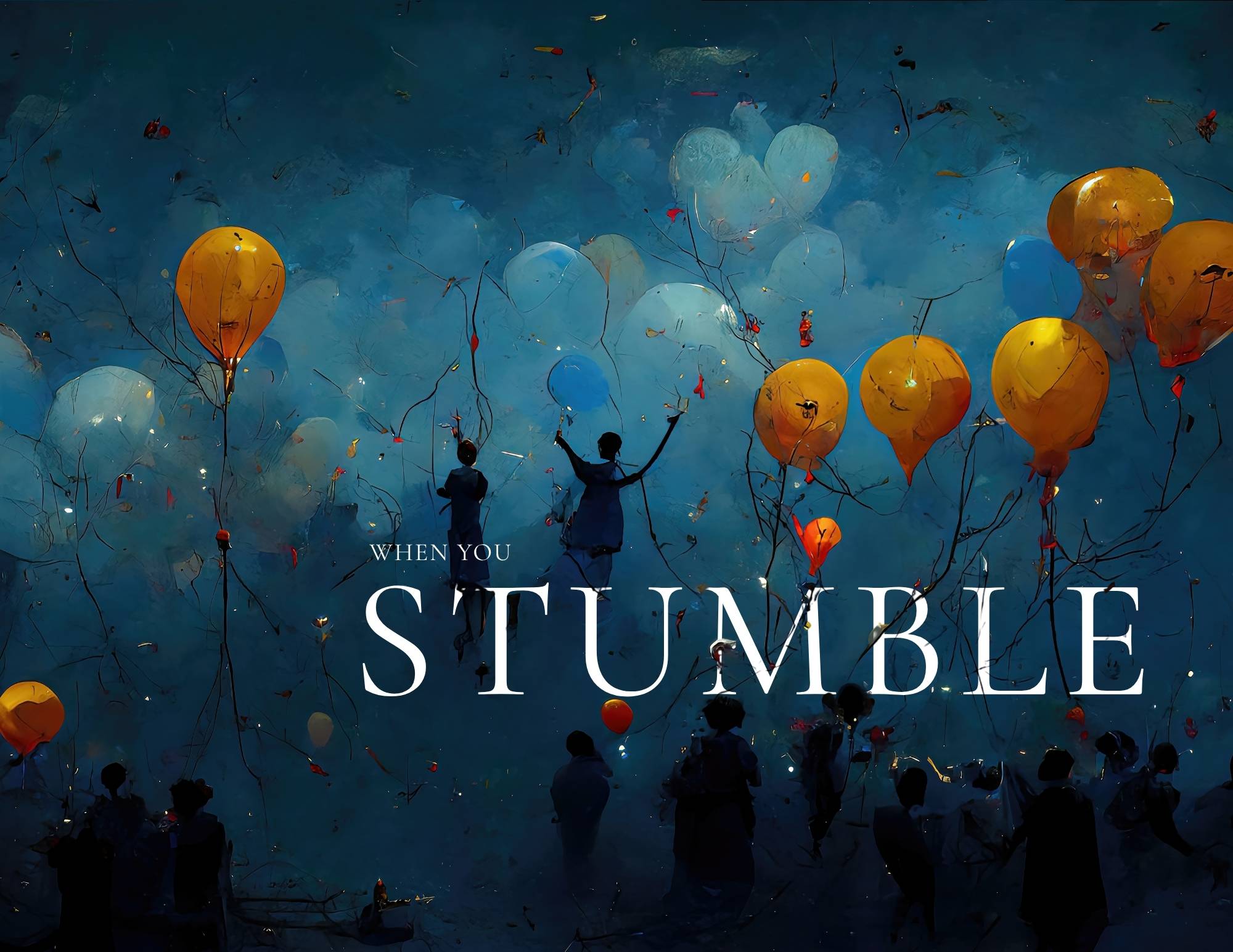 Back Cover of the Art Book The Storm By Janet Gerrard